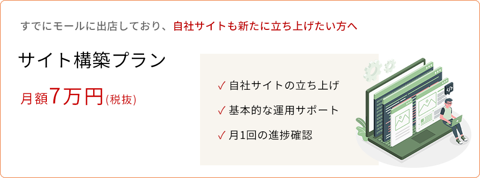 サイト構築プラン